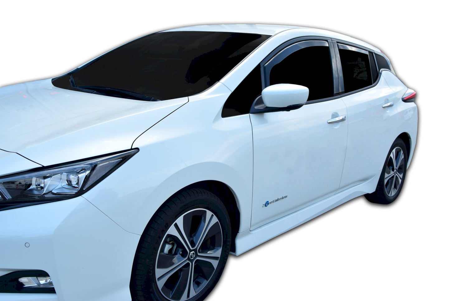 Set paravanturi fata si spate Team HEKO, Nissan Leaf, 5 usi, hatchback, 2017-