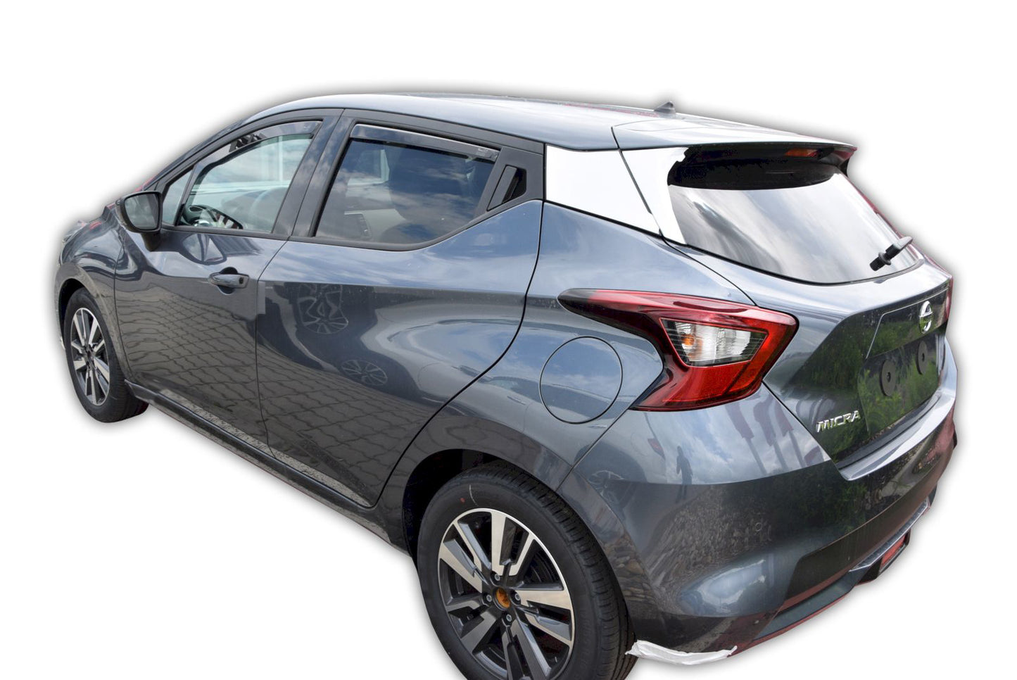 Set paravanturi fata si spate Team HEKO, Nissan Micra, 5 usi, hatchback, 2017-