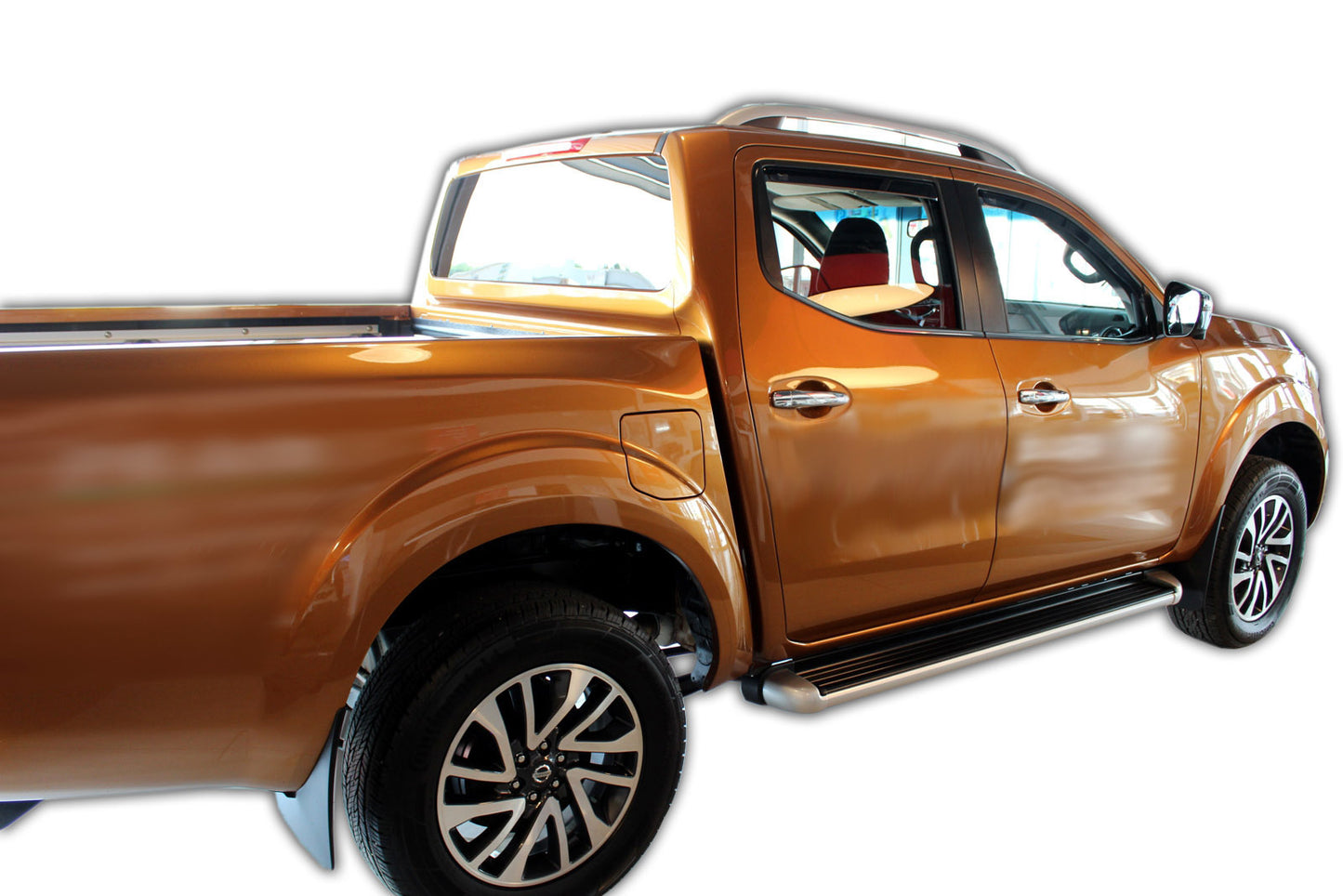 Set paravanturi fata si spate Team HEKO, Nissan Navara, 4 usi, pick-up, 2014-