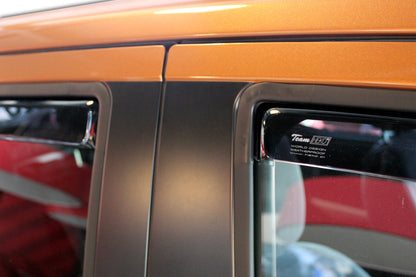 Set paravanturi fata si spate Team HEKO, Nissan Navara, 4 usi, pick-up, 2014-