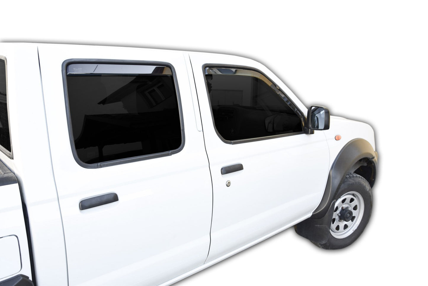 Set paravanturi fata si spate Team HEKO, Nissan Navara, 4 usi, pick-up, 2001-2005