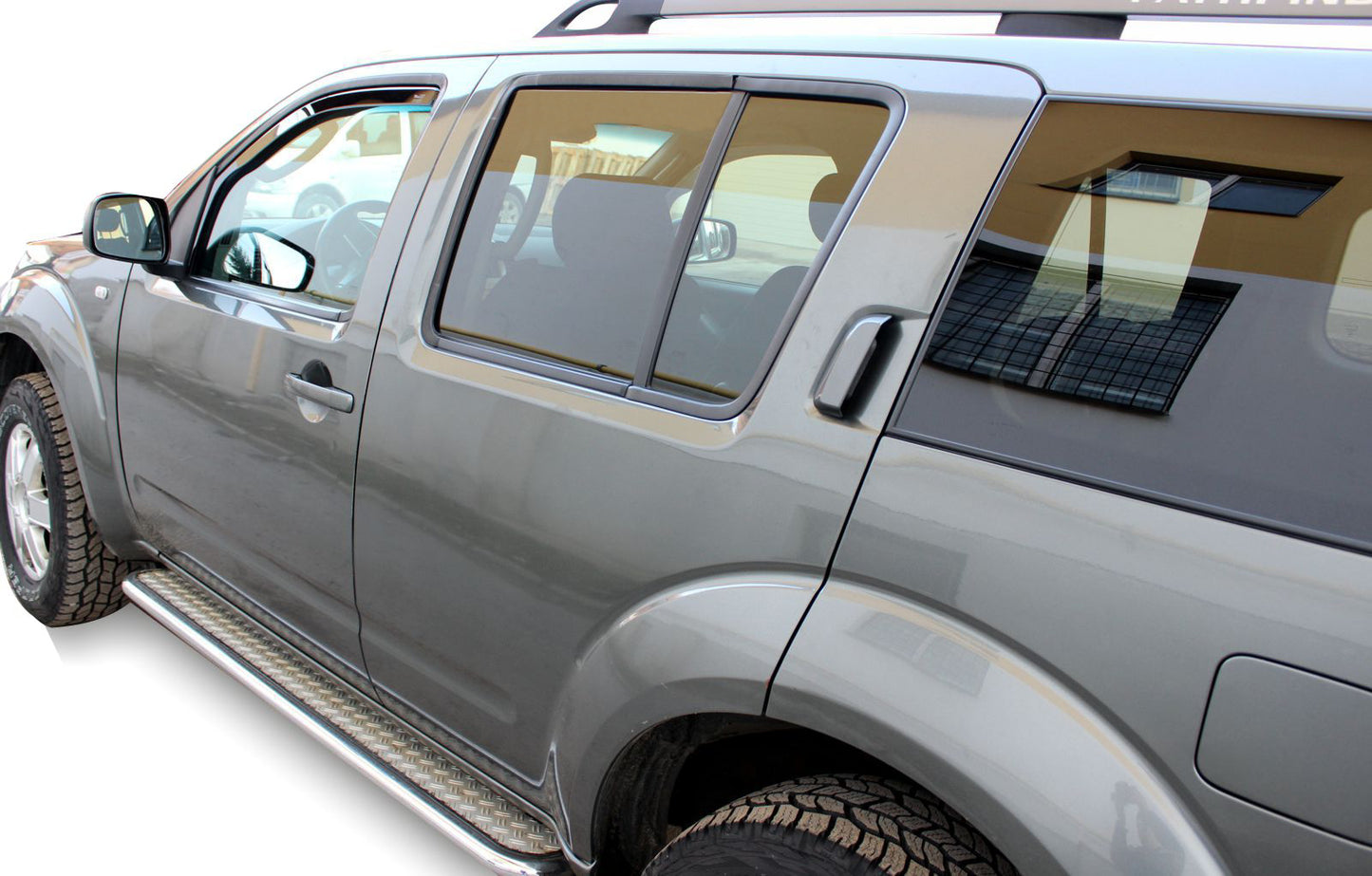 Set paravanturi fata si spate Team HEKO, Nissan Pathfinder, 5 usi, SUV, 2004-2012