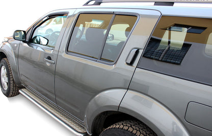 Set paravanturi fata si spate Team HEKO, Nissan Pathfinder, 5 usi, SUV, 2004-2012