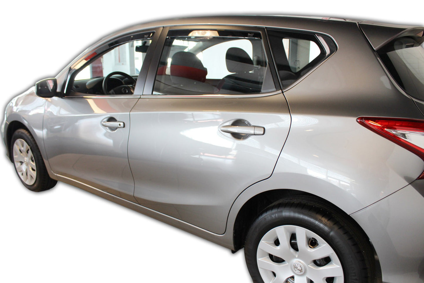 Set paravanturi fata si spate Team HEKO, Nissan Pulsar, 5 usi, hatchback, 2014-2018