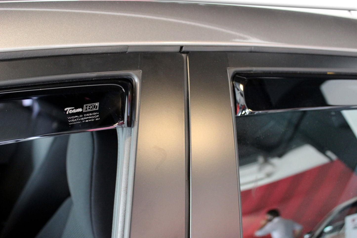 Set paravanturi fata si spate Team HEKO, Nissan Pulsar, 5 usi, hatchback, 2014-2018