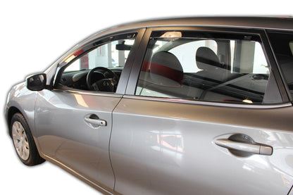 Set paravanturi fata si spate Team HEKO, Nissan Pulsar, 5 usi, hatchback, 2014-2018