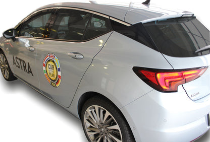 Set paravanturi fata si spate Team HEKO, Opel Astra, 5 usi, hatchback, 2015-