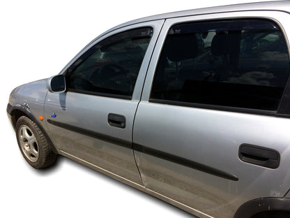 Set paravanturi fata si spate Team HEKO, Opel Corsa, 5 usi, hatchback, 1993-2000