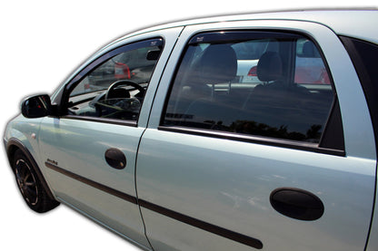 Set paravanturi fata si spate Team HEKO, Opel Corsa, 5 usi, hatchback, 2000-2006