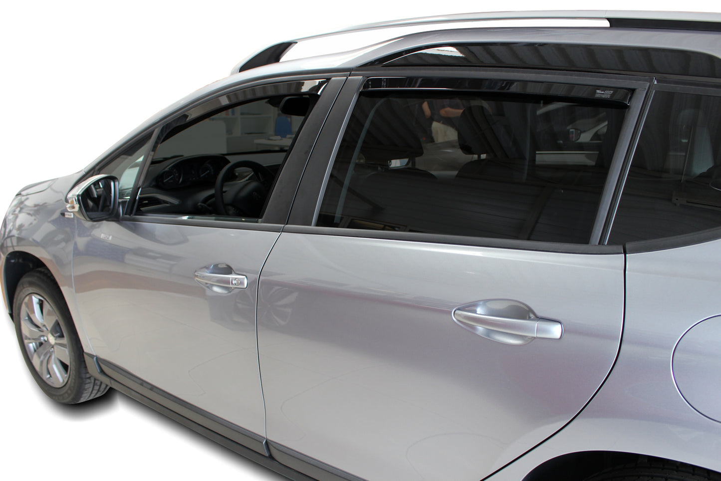 Set paravanturi fata si spate Team HEKO, Peugeot 2008, 5 usi, CUV, 2013-2019