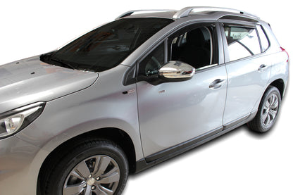 Set paravanturi fata si spate Team HEKO, Peugeot 2008, 5 usi, CUV, 2013-2019