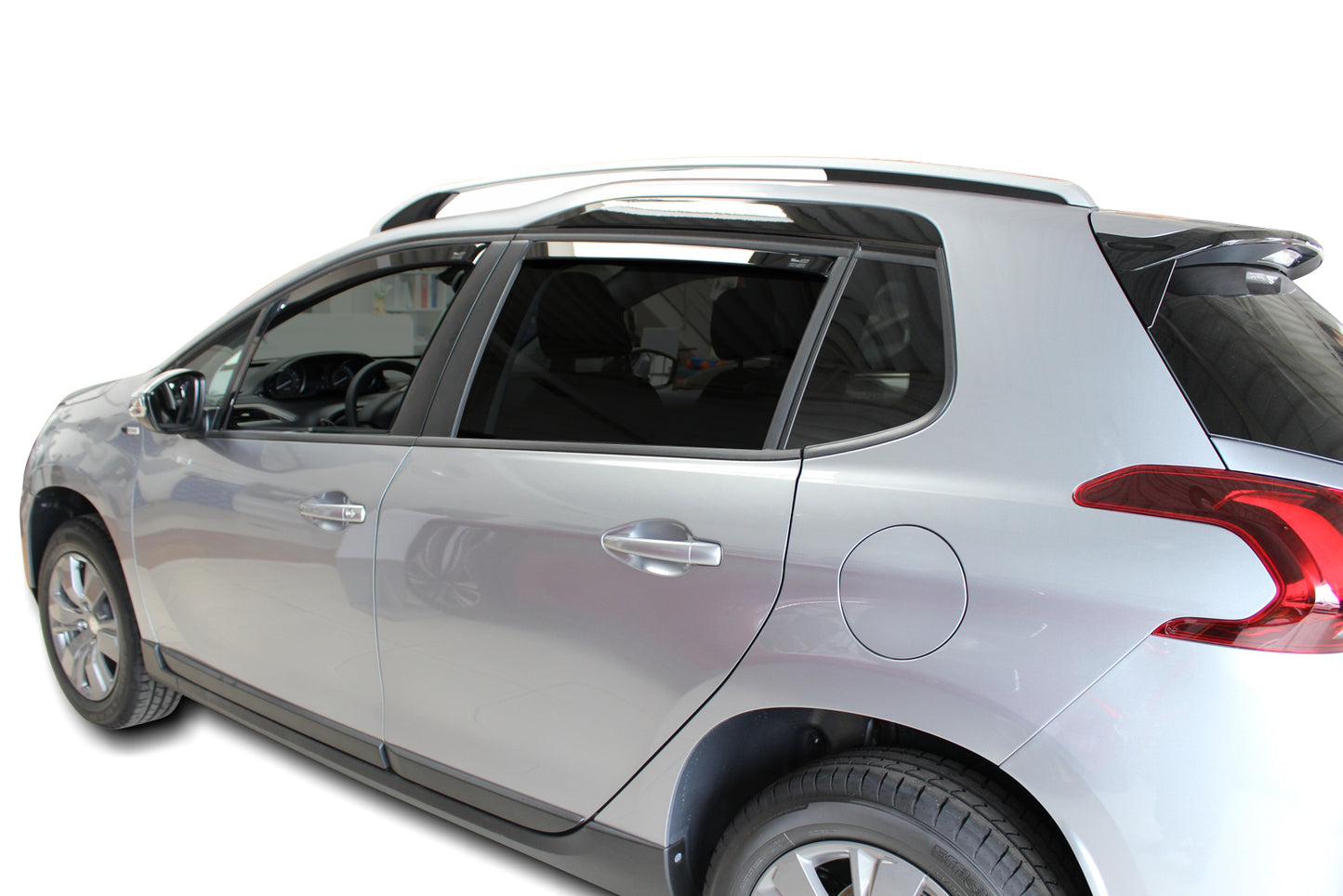 Set paravanturi fata si spate Team HEKO, Peugeot 2008, 5 usi, CUV, 2013-2019