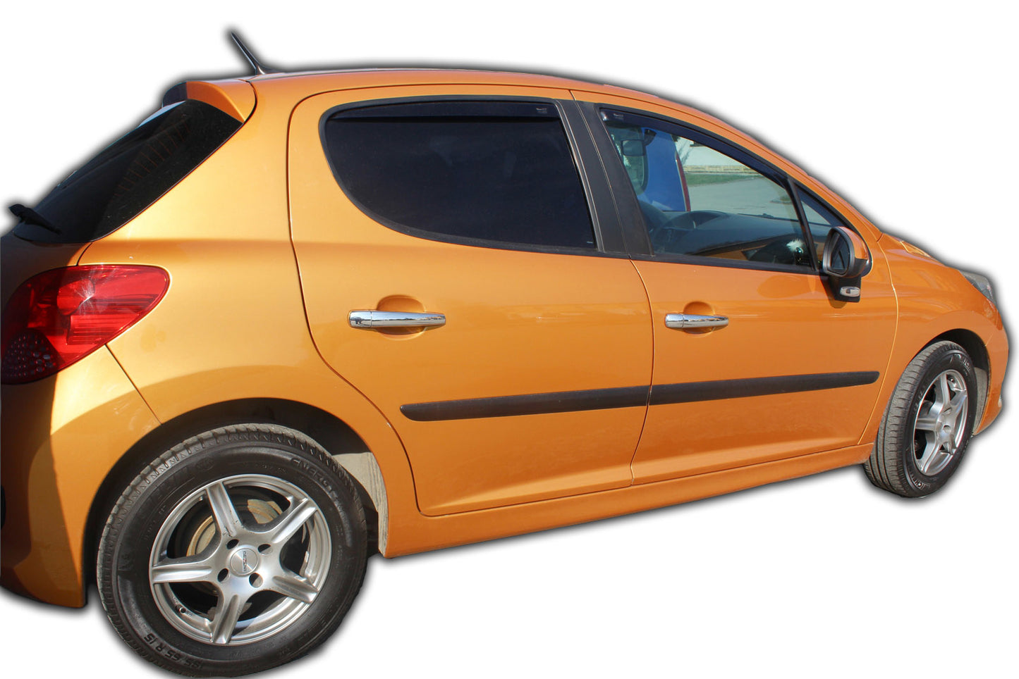 Set paravanturi fata si spate Team HEKO, Peugeot 207, 5 usi, hatchback, 2006-2012