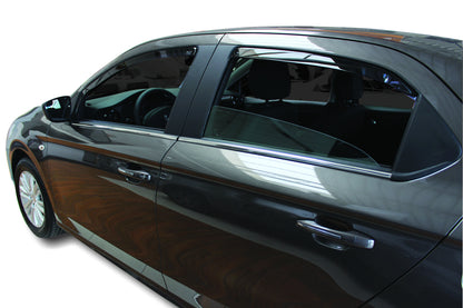 Set paravanturi fata si spate Team HEKO, Peugeot 301, 4 usi, sedan, 2012-