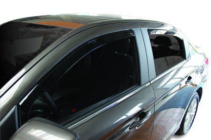 Set paravanturi fata si spate Team HEKO, Peugeot 301, 4 usi, sedan, 2012-