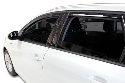 Set paravanturi fata si spate Team HEKO, Peugeot 308, 5 usi, combi, 2013-2021