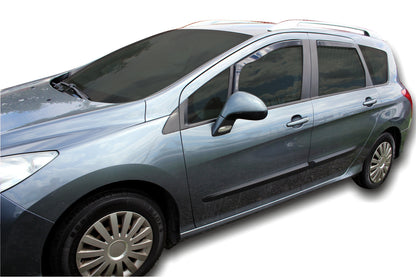 Set paravanturi fata si spate Team HEKO, Peugeot 308, 5 usi, combi, 2007-2013