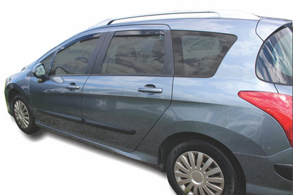 Set paravanturi fata si spate Team HEKO, Peugeot 308, 5 usi, combi, 2007-2013