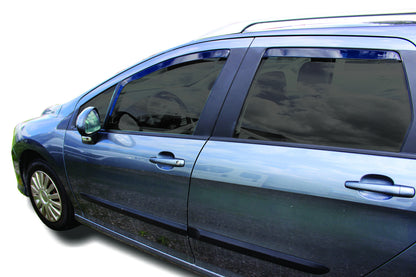 Set paravanturi fata si spate Team HEKO, Peugeot 308, 5 usi, combi, 2007-2013