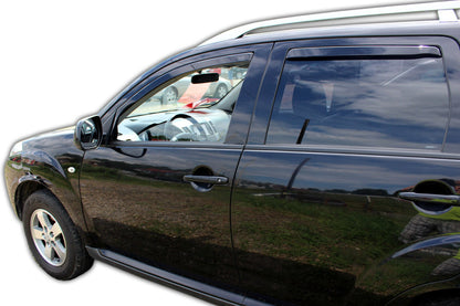 Set paravanturi fata si spate Team HEKO, Peugeot 4007, SUV, 2007-2012