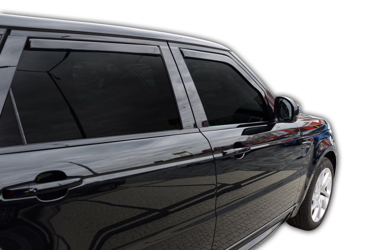 Set paravanturi fata si spate Team HEKO, Range Rover Sport,  5 usi, SUV, 2013-