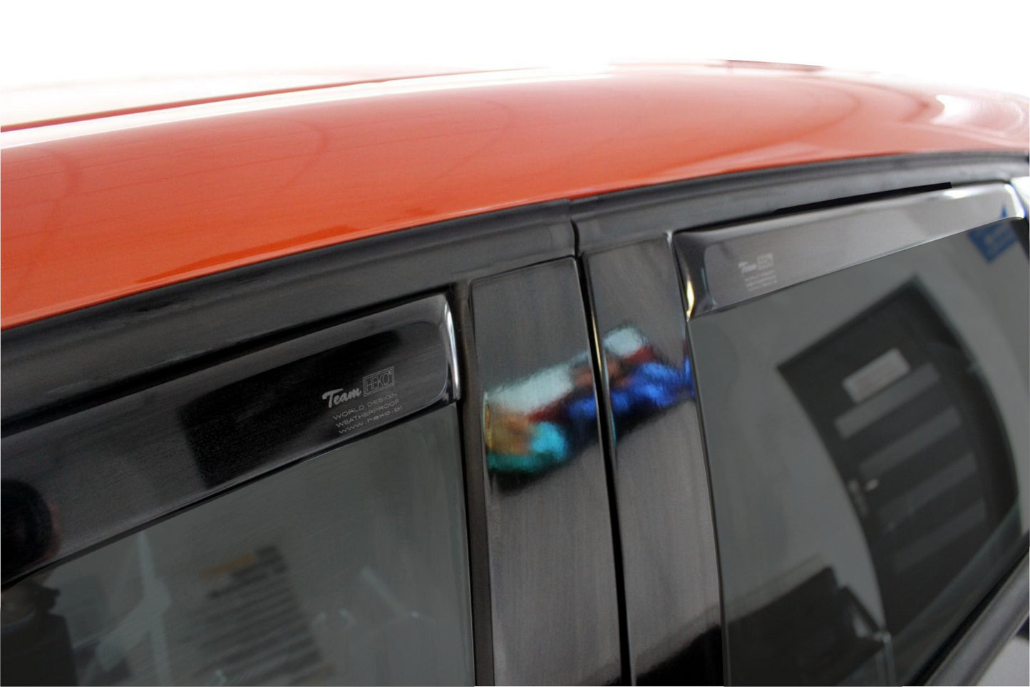 Set paravanturi fata si spate Team HEKO, Renault Captur, 5 usi, CUV, 2013-2019