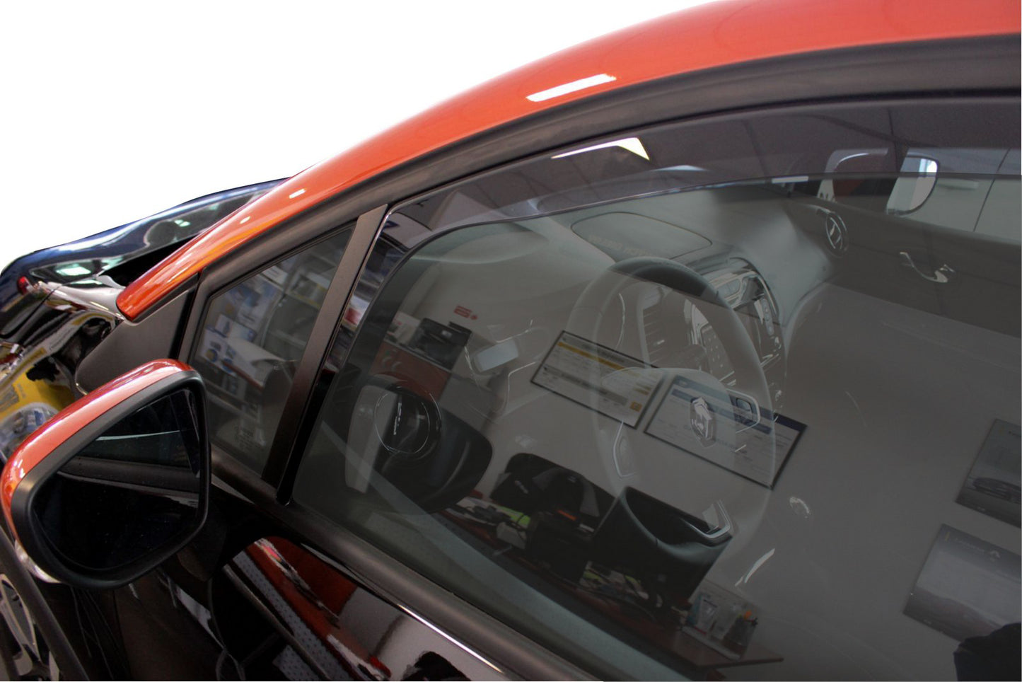 Set paravanturi fata si spate Team HEKO, Renault Captur, 5 usi, CUV, 2013-2019