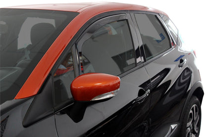 Set paravanturi fata si spate Team HEKO, Renault Captur, 5 usi, CUV, 2013-2019