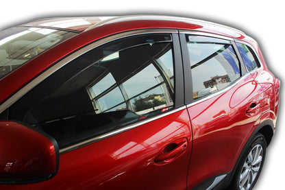 Set paravanturi fata si spate Team HEKO, Renault Kadjar, 5 usi, SUV, 2015-