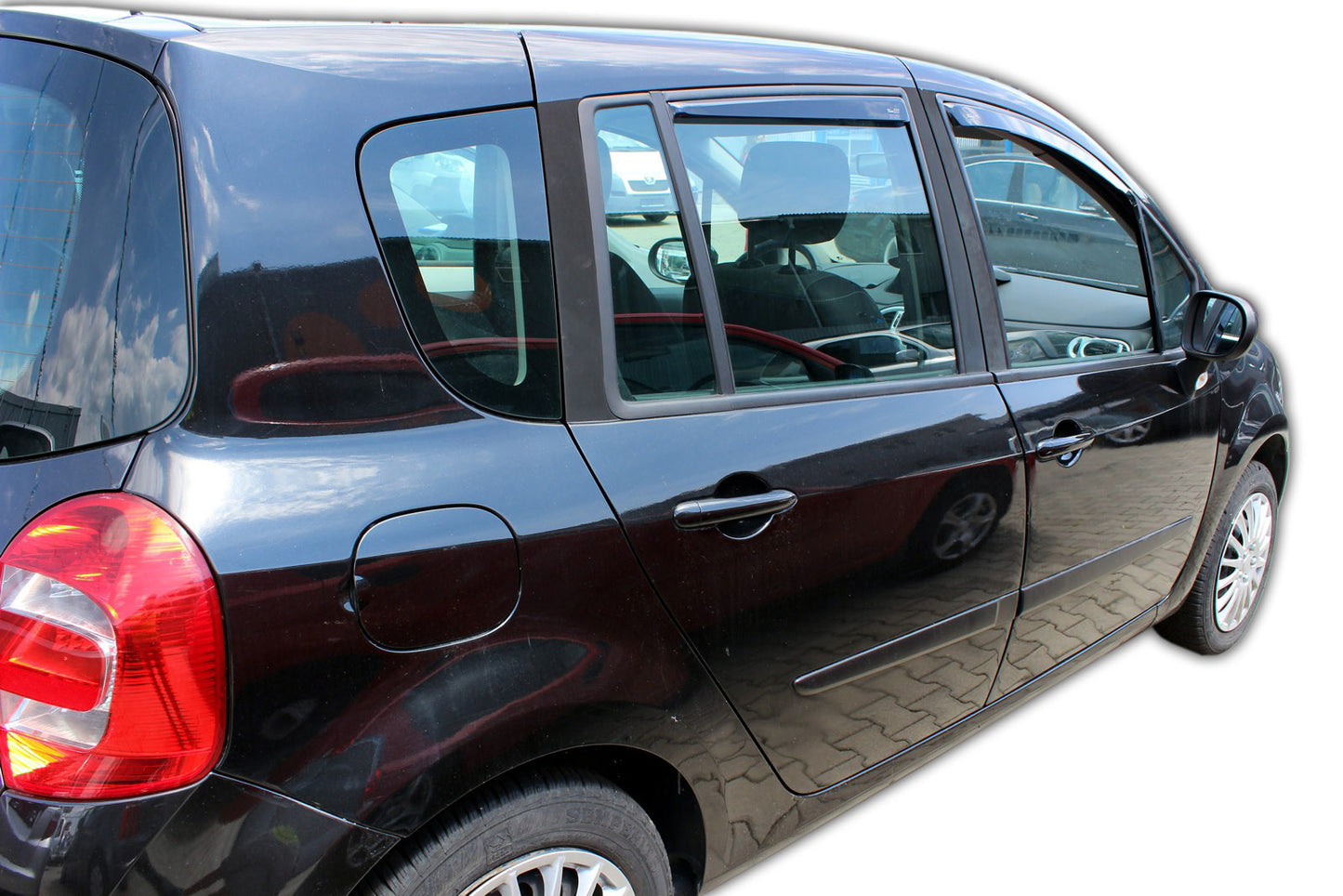 Set paravanturi fata si spate Team HEKO, Renault Modus, 5 usi, MPV, 2004-2012