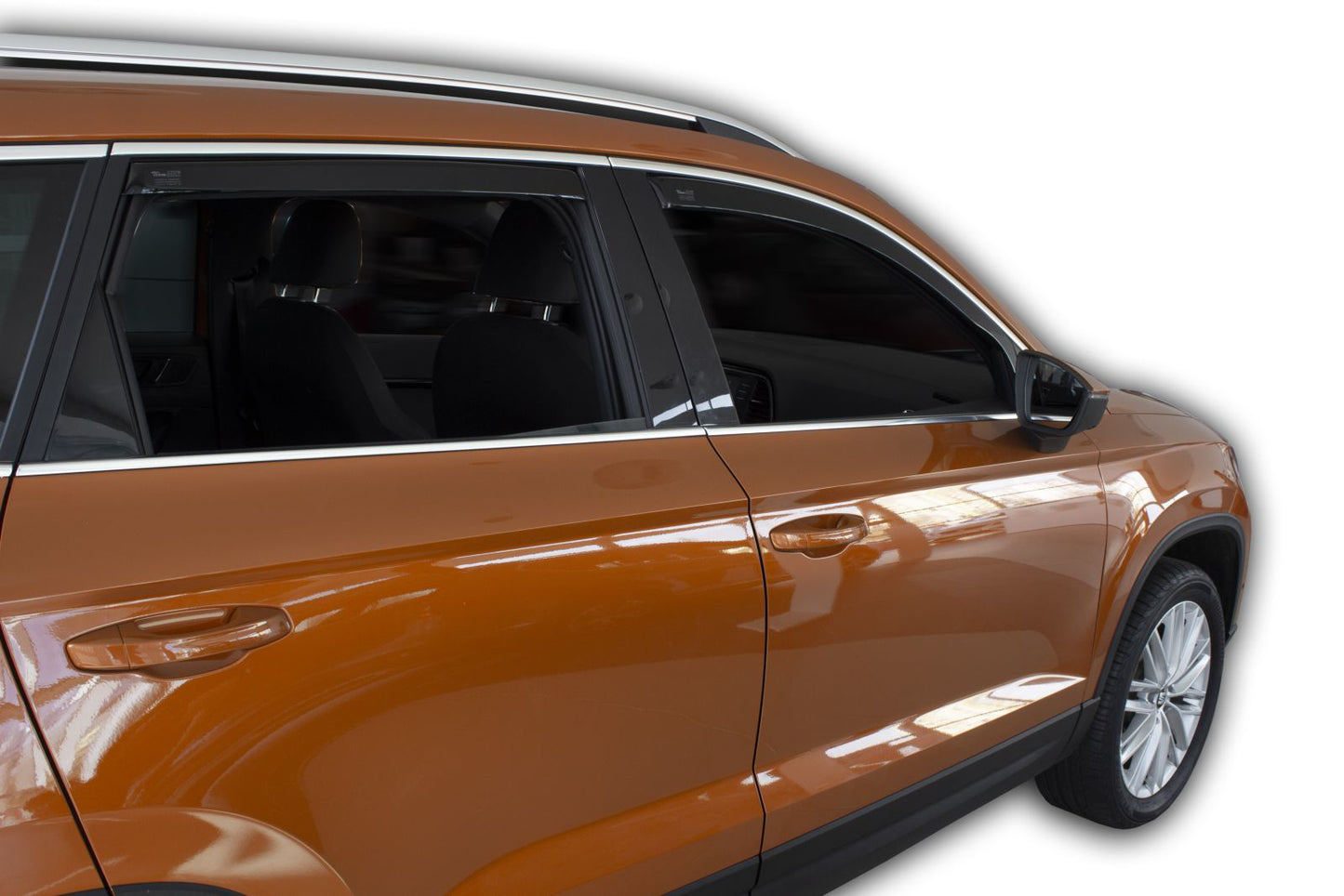 Set paravanturi fata si spate Team HEKO, Seat Ateca, 5 usi, SUV, 2016-