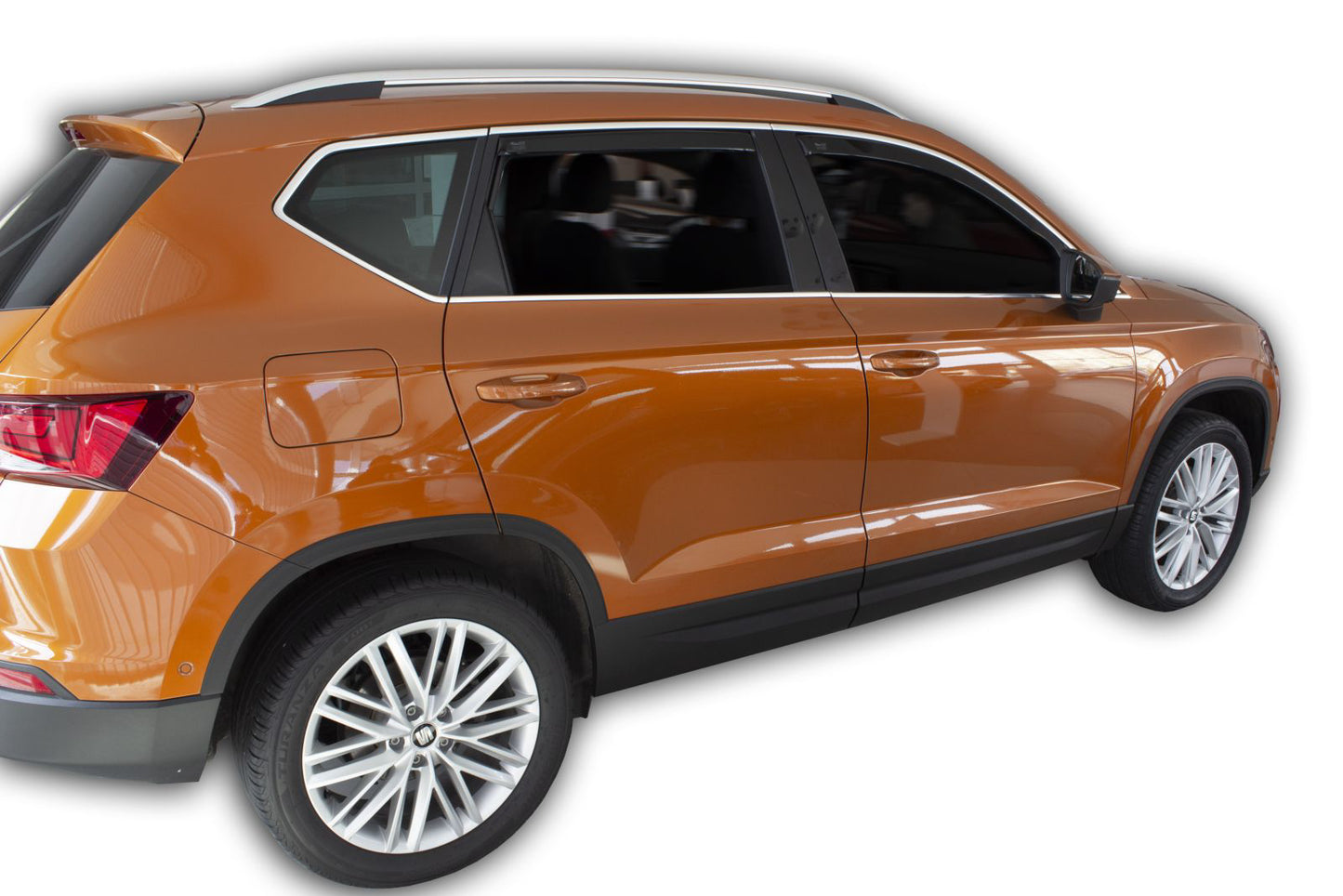 Set paravanturi fata si spate Team HEKO, Seat Ateca, 5 usi, SUV, 2016-