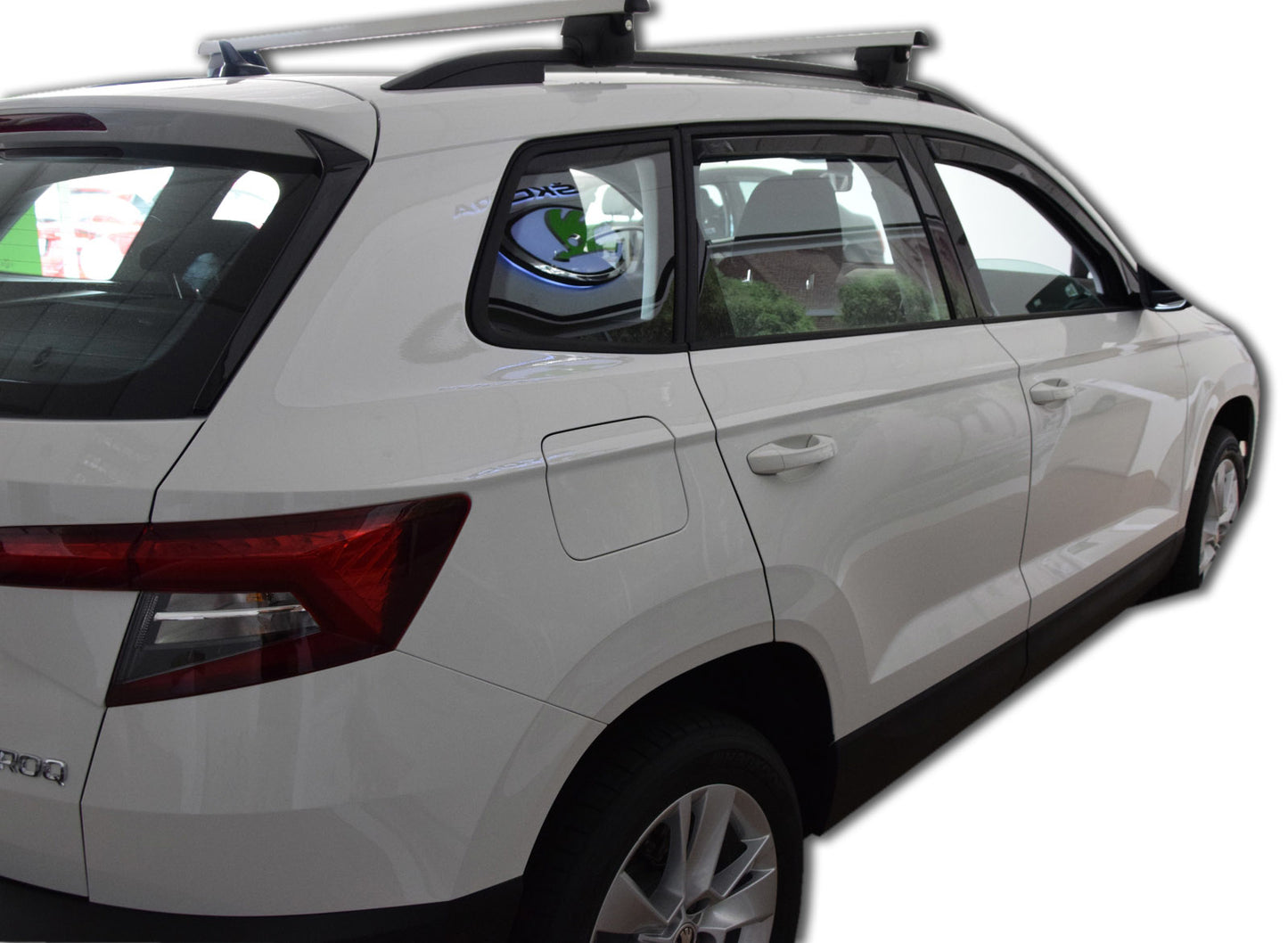 Set paravanturi fata si spate Team HEKO, Skoda Karoq, SUV, 5 usi, 2017-