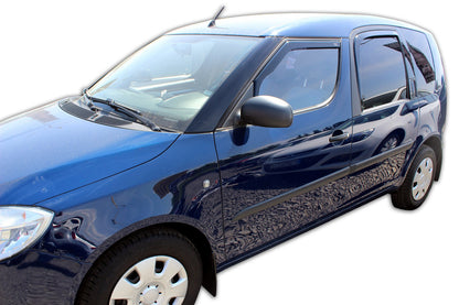 Set paravanturi fata si spate Team HEKO, Skoda Roomster, minivan/MPV, 5 usi, 2006-2015