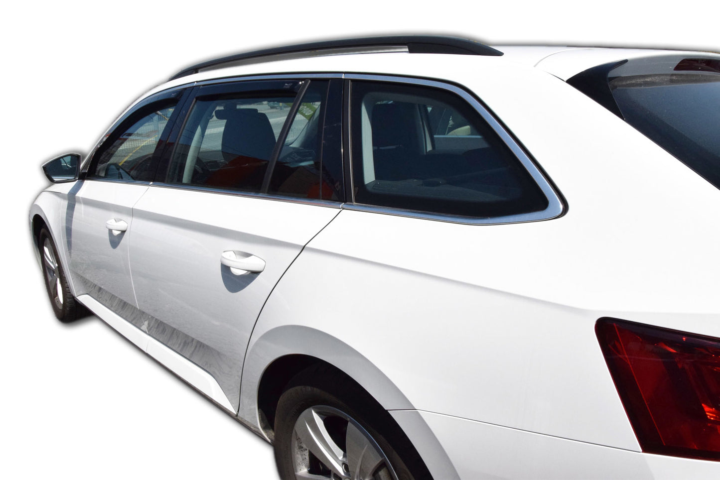 Set paravanturi fata si spate Team HEKO, Skoda Superb, combi, 5 usi, 2015-