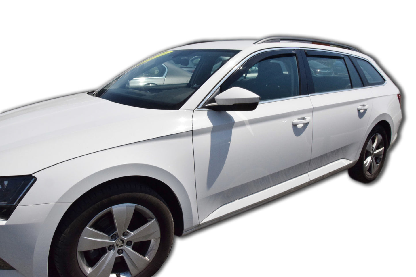 Set paravanturi fata si spate Team HEKO, Skoda Superb, combi, 5 usi, 2015-