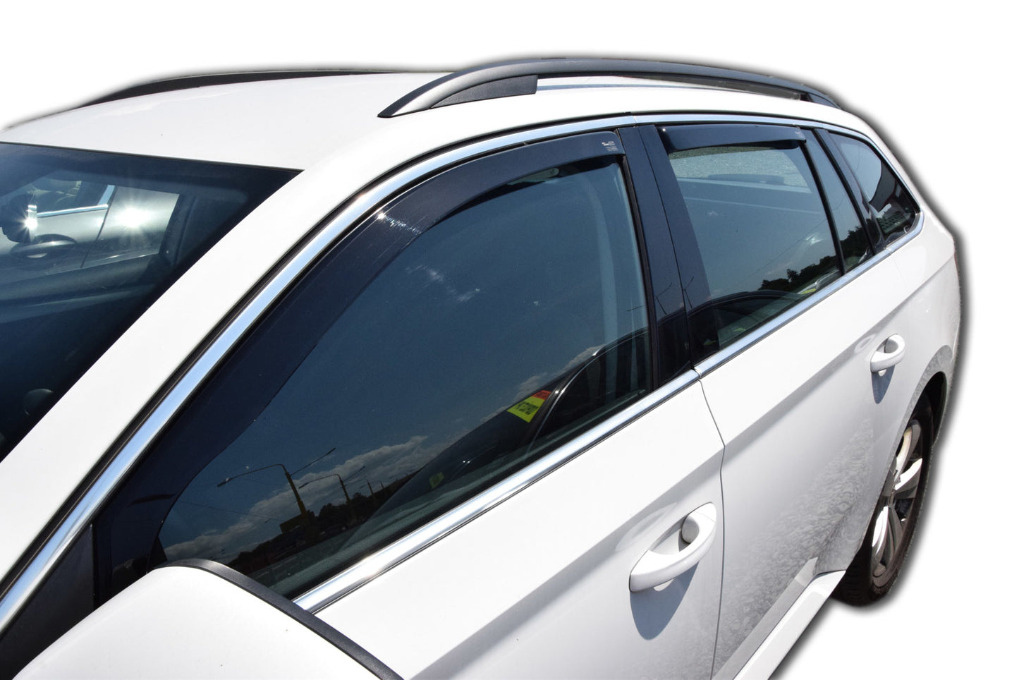 Set paravanturi fata si spate Team HEKO, Skoda Superb, combi, 5 usi, 2015-