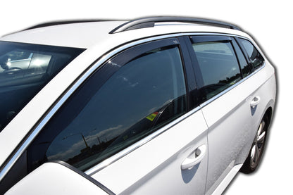 Set paravanturi fata si spate Team HEKO, Skoda Superb, combi, 5 usi, 2015-