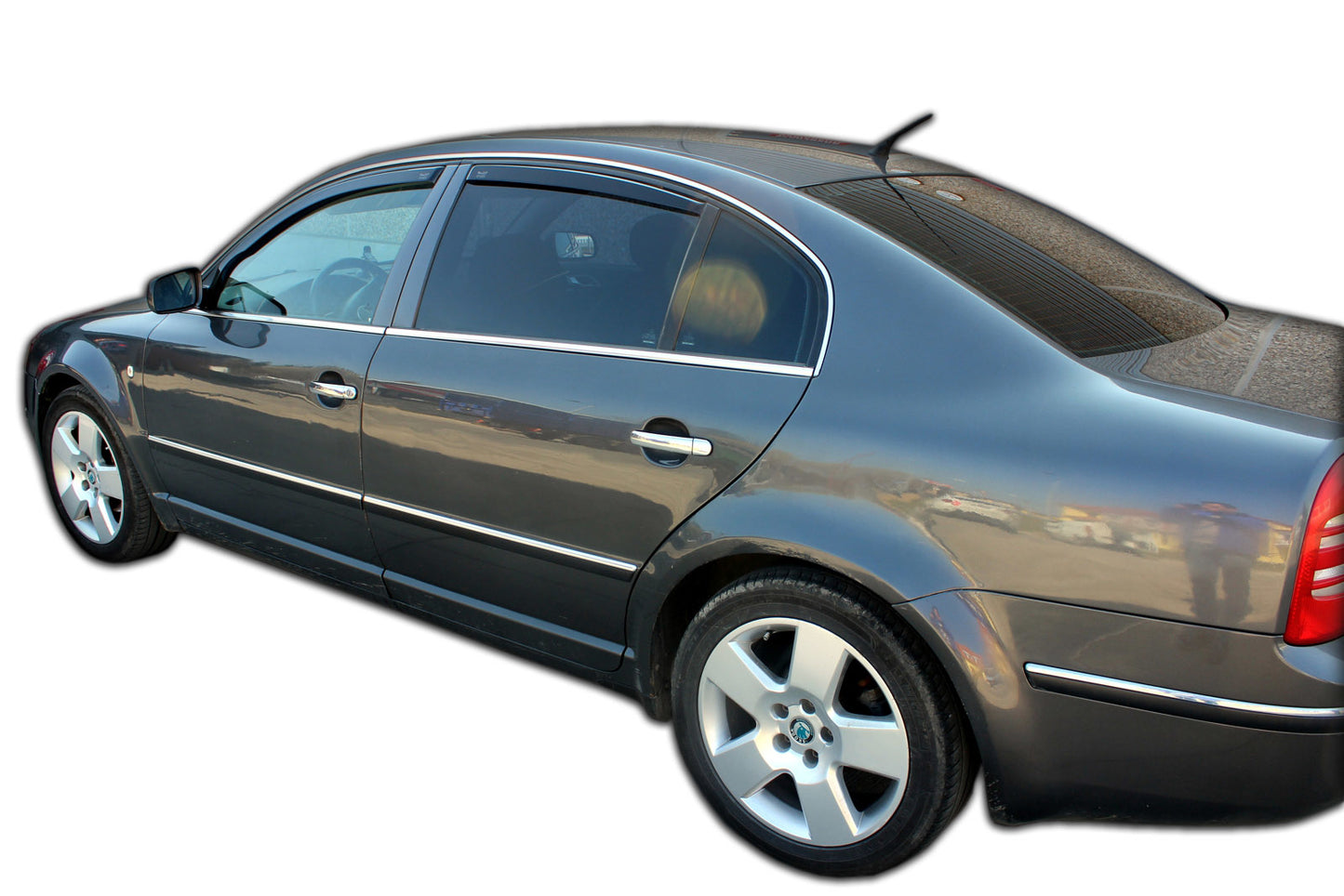 Set paravanturi fata si spate Team HEKO, Skoda Superb (B5), berlina, 4 usi, 2001-2008