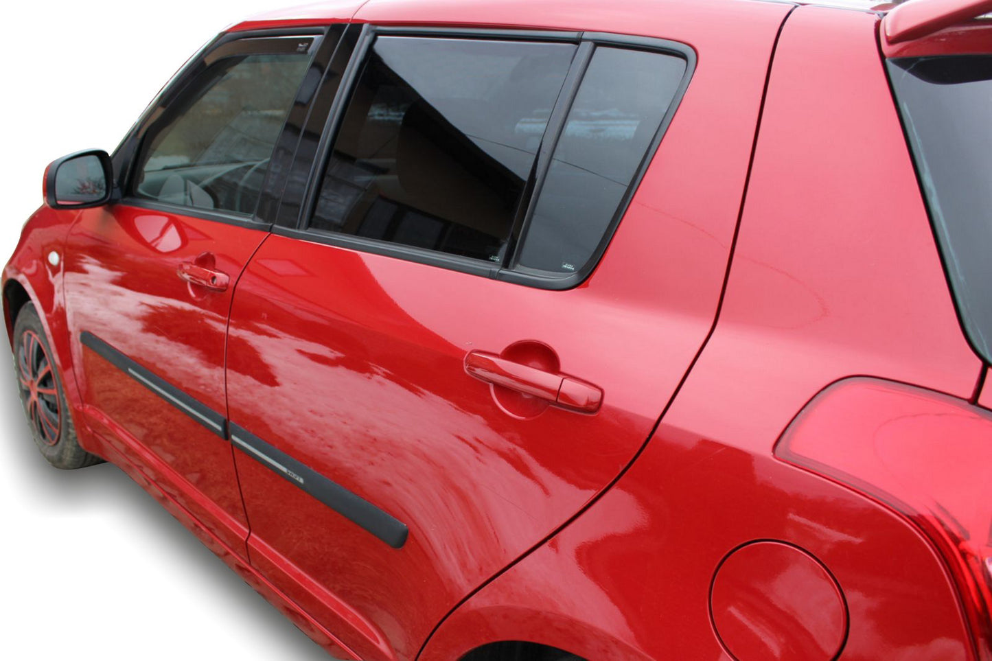 Set paravanturi fata si spate Team HEKO, Suzuki Swift, hatchback, 5 usi, 2004-2010