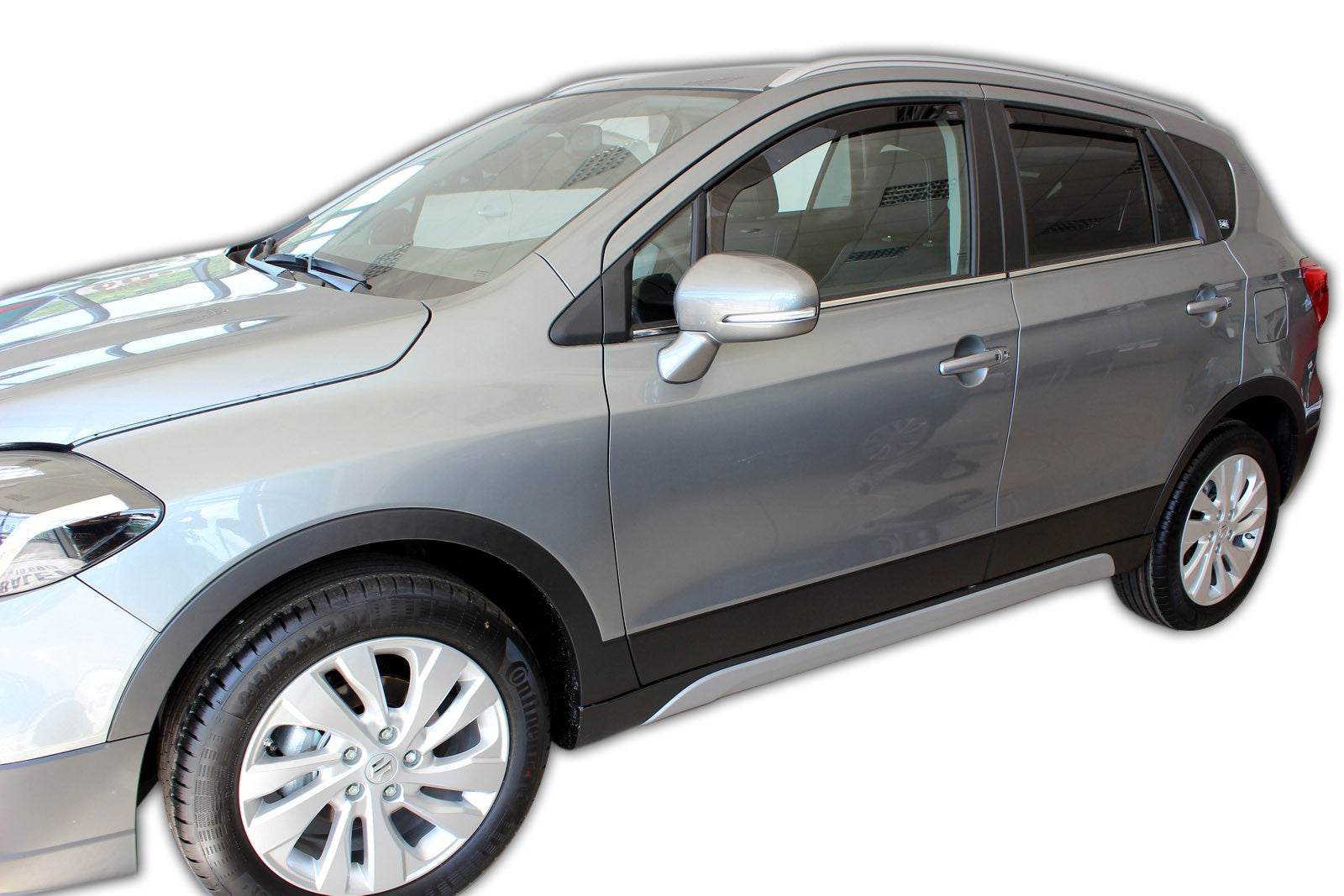 Set paravanturi fata si spate Team HEKO, Suzuki SX4 S-Cross, CUV, 5 usi, 2013-