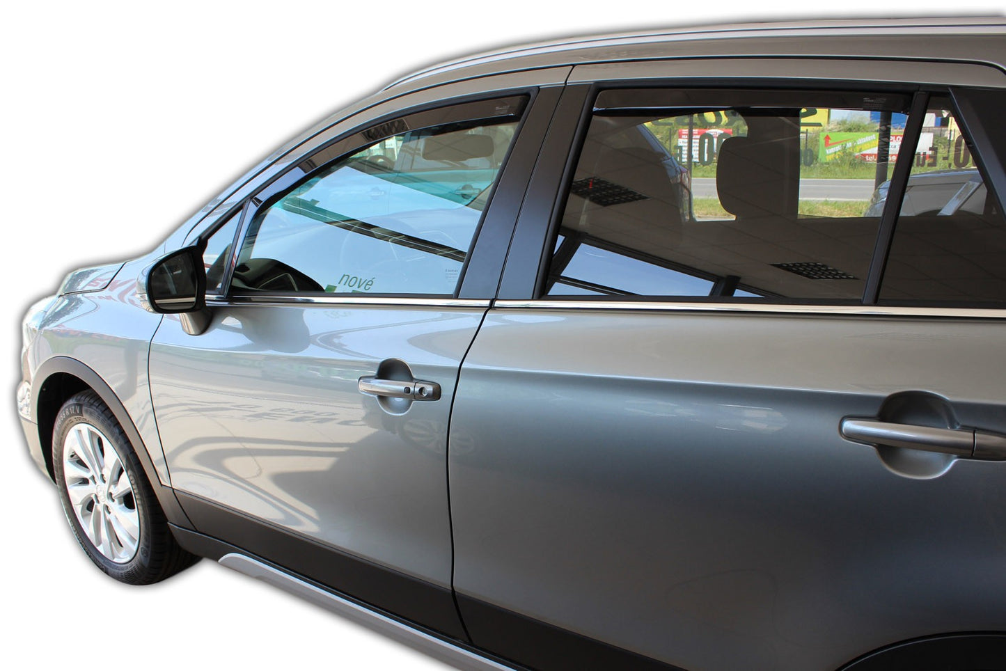 Set paravanturi fata si spate Team HEKO, Suzuki SX4 S-Cross, CUV, 5 usi, 2013-