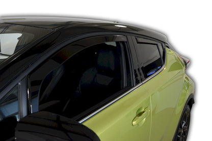 Set paravanturi fata si spate Team HEKO, Toyota C-HR, CUV, 5 usi, 2016-