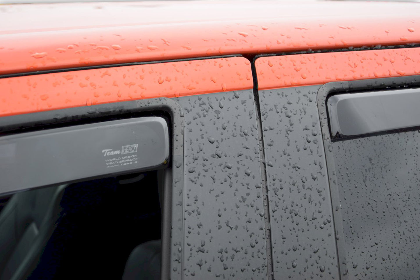 Set paravanturi fata si spate Team HEKO, Toyota Hilux, pick-up, 4 usi, 2015-