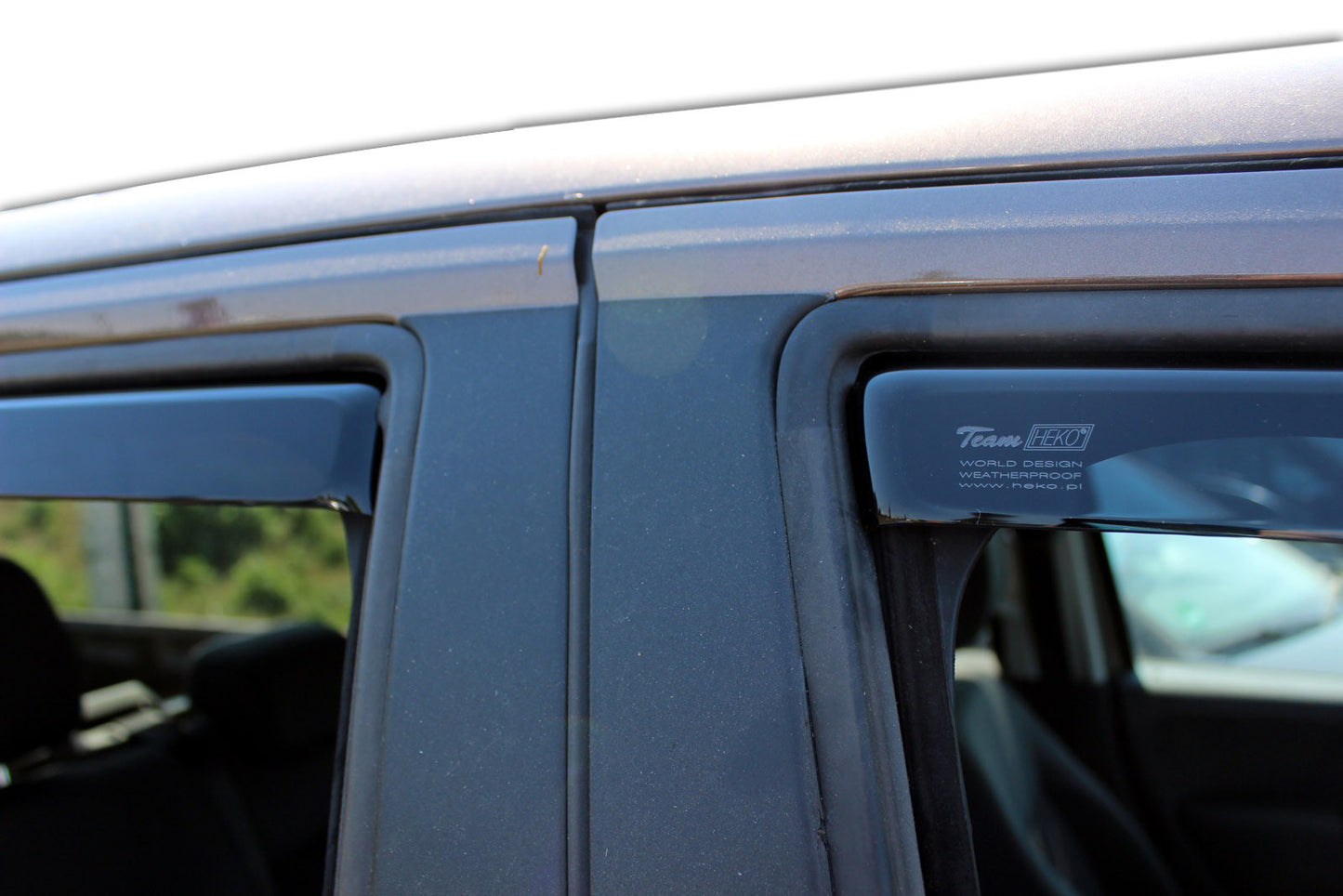Set paravanturi fata si spate Team HEKO, Volkswagen Amarok, pick-up, 4 usi, 2009-2020