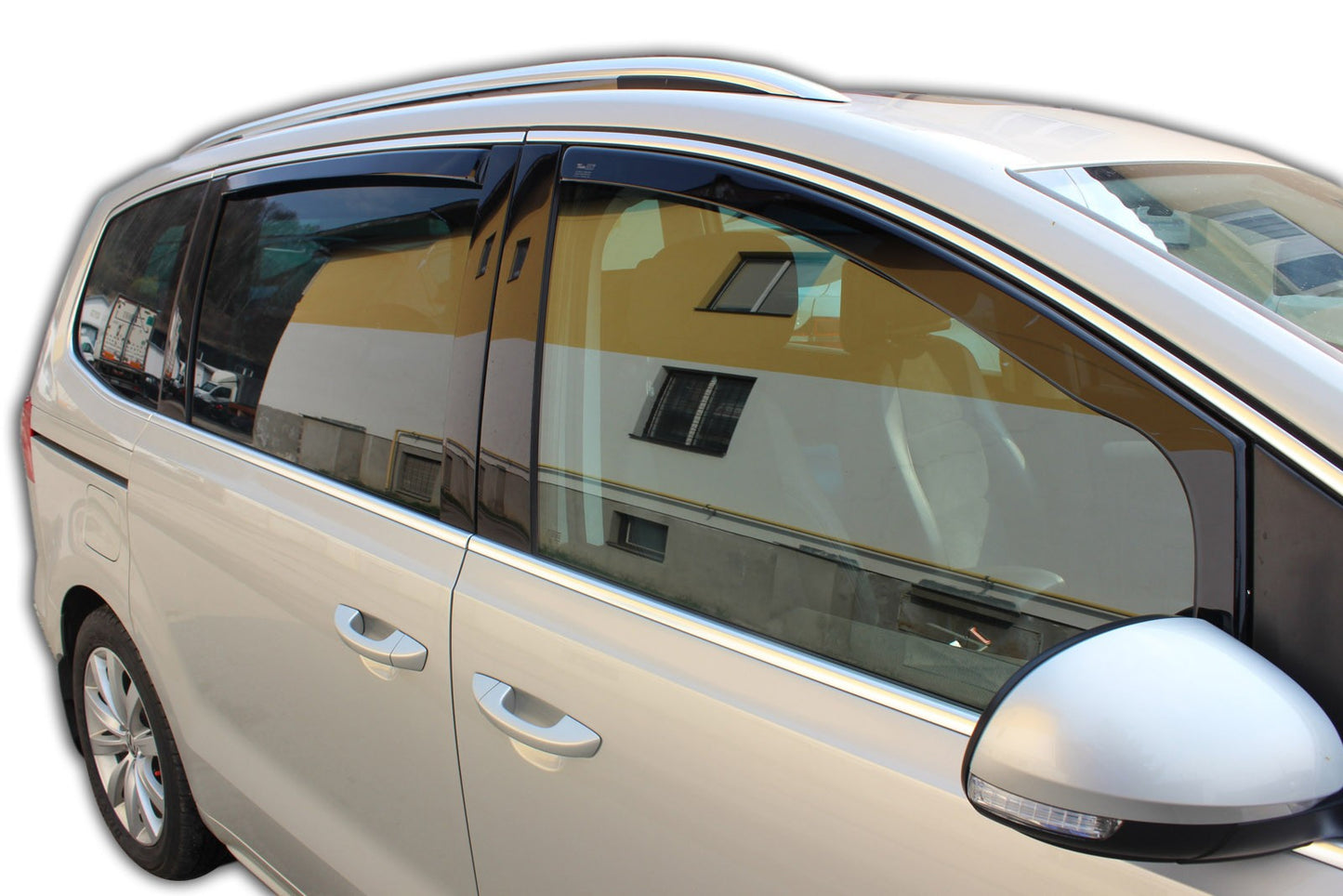 Set paravanturi fata si spate Team HEKO, Volkswagen Sharan, MPV, 5 usi, 2010-
