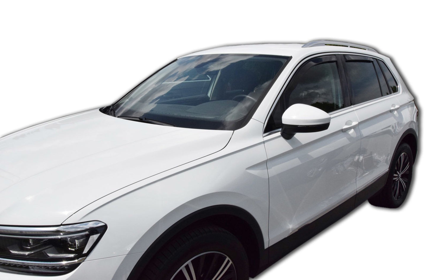 Set paravanturi fata si spate Team HEKO, Volkswagen Tiguan, SUV, 5 usi, 2016-