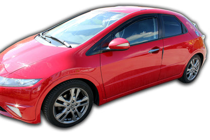 Set paravanturi fata Team HEKO, Honda Civic, 5 usi, hatchback, 2006-2011