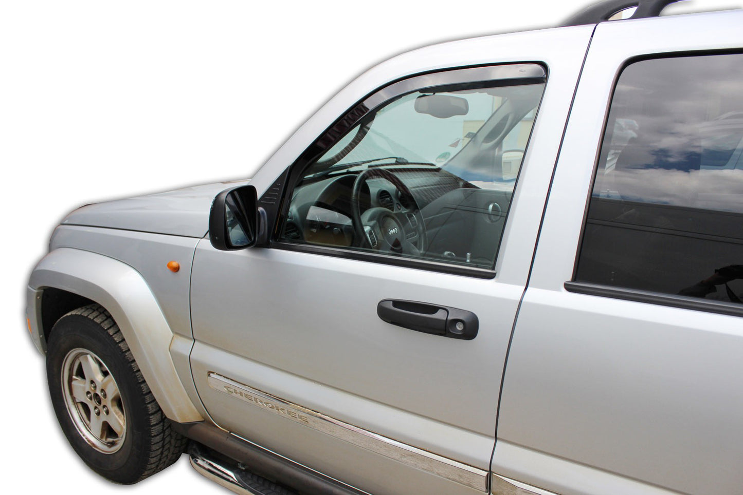 Set paravanturi fata Team HEKO, Jeep Liberty, 5 usi, SUV, 2001-2007