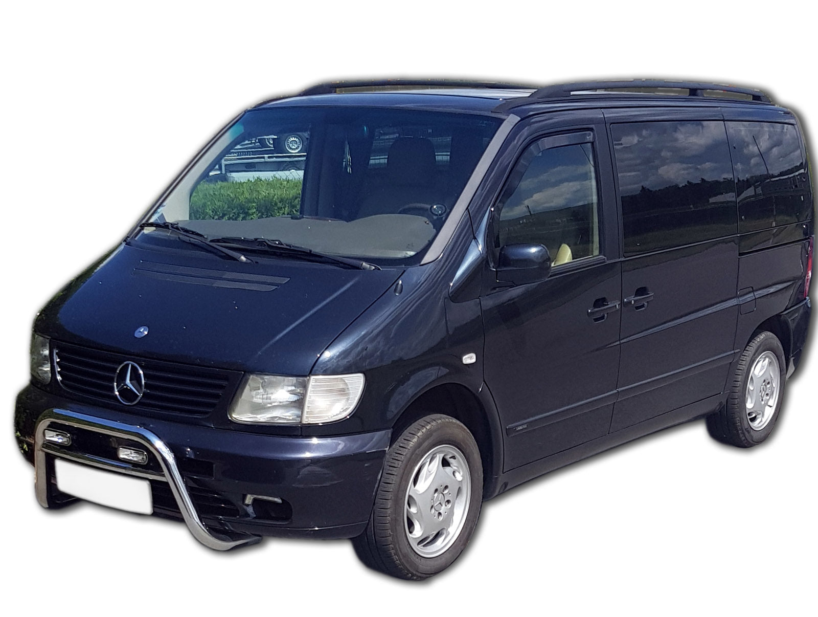 Set paravanturi fata Team HEKO, Mercedes-Benz Vito (W638), 4 usi, van/minibus, 1996-2003